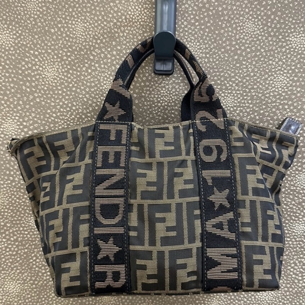 FENDI Zucca 1925 Mini Tote